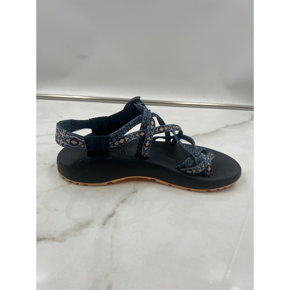 Chaco Z Cloud 2 Sandals Womens Sz 6 Blue Pattern Toe Loop Strappy Sport Shoes - Picture 7 of 14